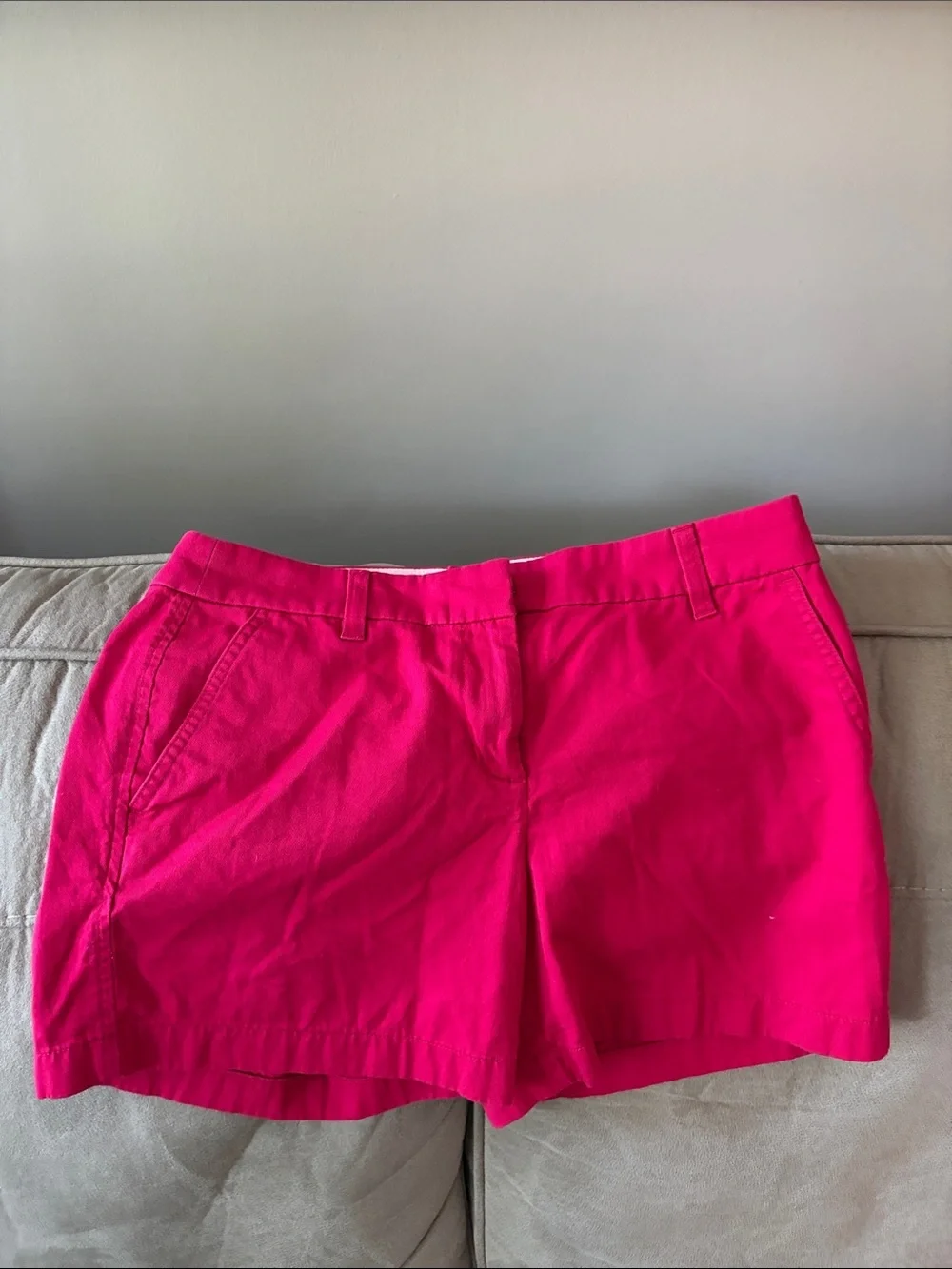 J. Crew Pink Cotton Shorts 8